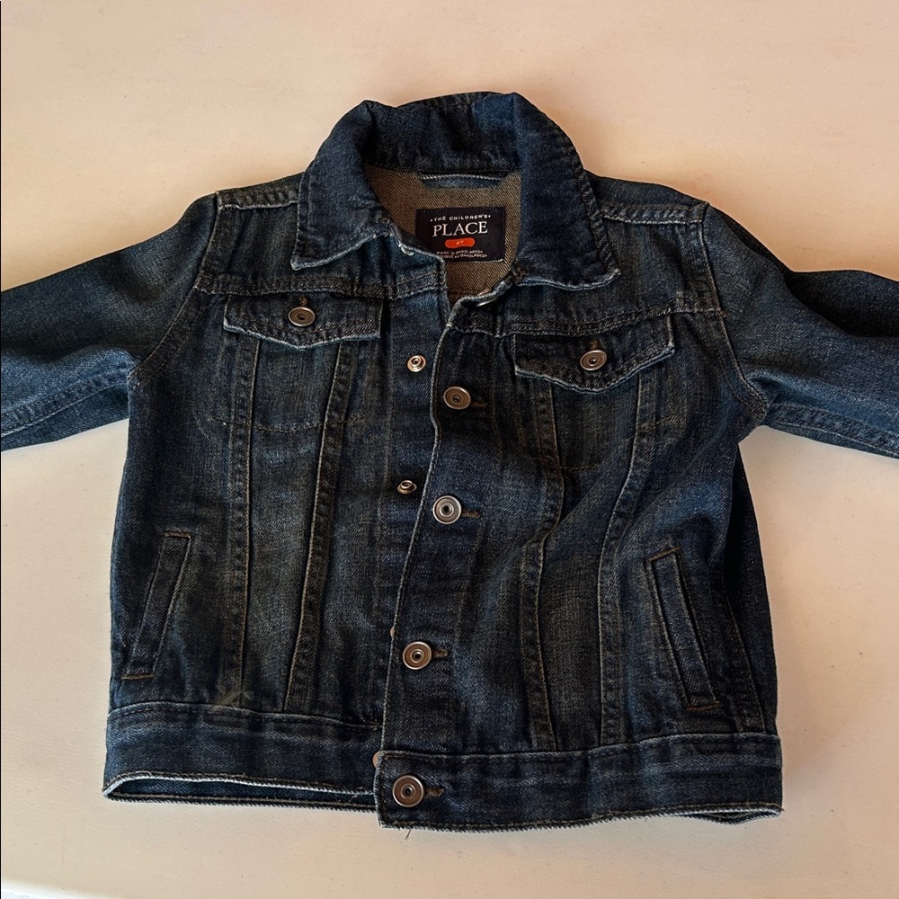 The Children's Place Classic Dark Blue Jean Jacket